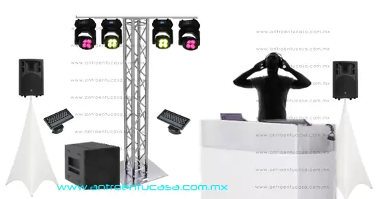 Luces robóticas luz y sonido